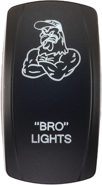 XTC Power Products SW00-00141046 Dash Switch Rocker Face Bro Lights