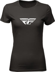 Women's Fly F Wing Tee Black Md