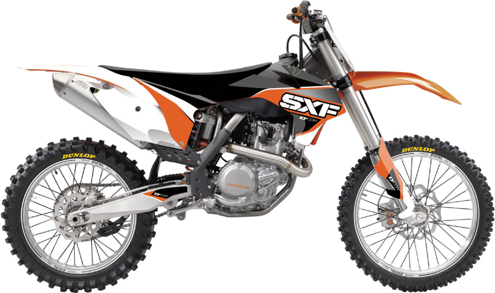 Ktm Raceline Graphics Complete Kit White