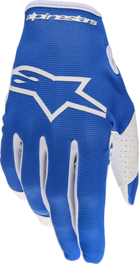 Alpinestars Radar Gloves UCLA Blue/White XL - Enhanced Comfort & Control