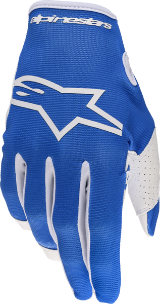 Alpinestars Radar Gloves UCLA Blue/White Size Small - 3561823-7262-S