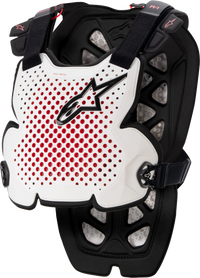 Alpinestars Chest Protector 6700123-213-M/L - White/Black/Red