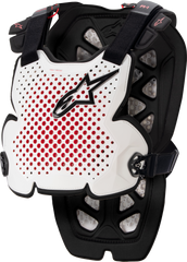 Alpinestars Chest Protector 6700123-213-M/L - White/Black/Red