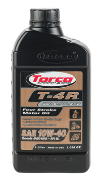 TORCO T671044CE 10W-40 4 Stroke Motor Oil - 1L Synthetic Blend