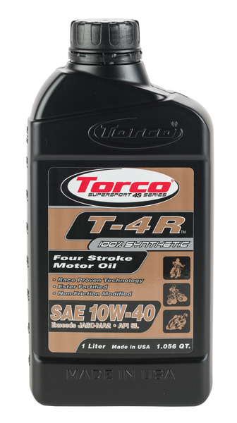 TORCO T671044CE 10W-40 4 Stroke Motor Oil - 1L Synthetic Blend