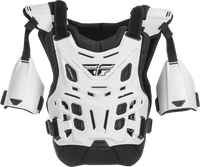 FLY RACING Ce Revel XL Roost Guard Offroad White Adult - Part Number 36-16047