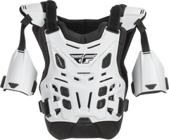 FLY RACING Ce Revel XL Roost Guard Offroad White Adult - Part Number 36-16047