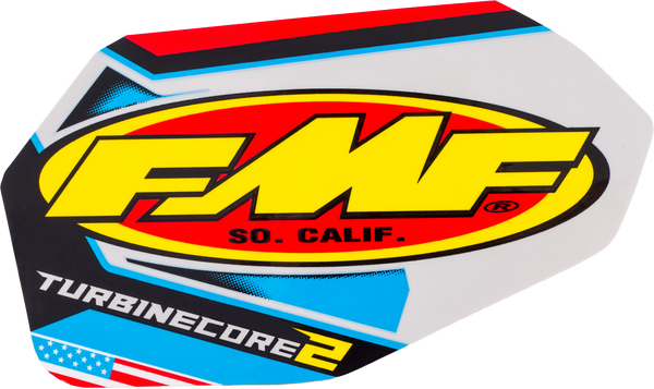 FMF 012699 2 Stroke Turbinecore Decal for Enhanced Performance