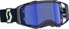 SCOTT Prospect Amp Goggles - Part Number 285536-7696349 in Dark Purple/Mountain Green with Chrome Works Lens