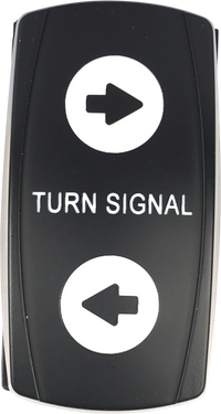 OPEN TRAIL SM106-030 Turn Signal LED Switch Pro Backlit