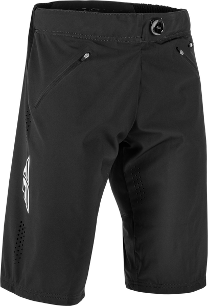 FLY RACING Radium Shorts Black Sz 28 - Lightweight Enduro/Downhill Performance