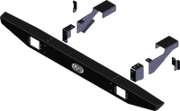 KFI Rear Bumper Pol 101430 - Durable Steel Construction
