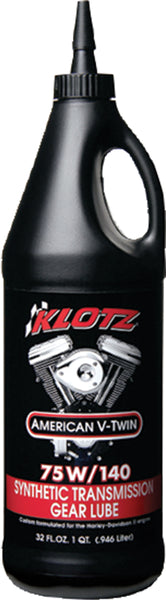 KLOTZ KH-GL140 American V Twin Transmission Lubricant 75W 140 - 32 Fl. Oz