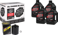Maxima Quick Change Kit Synthetic TC Black Filter - Part 90-119014PB