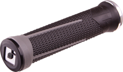 ODI D35A1BH-S Ag 1 MTB/BMX Grips in Black/Graphite with Silver Accents