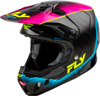Formula Cc Underglow Helmet Black/Pink/Blue Md