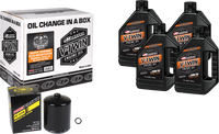 Maxima 90-069014PB V Twin Quick Change Kit Evo Mineral Black Filter
