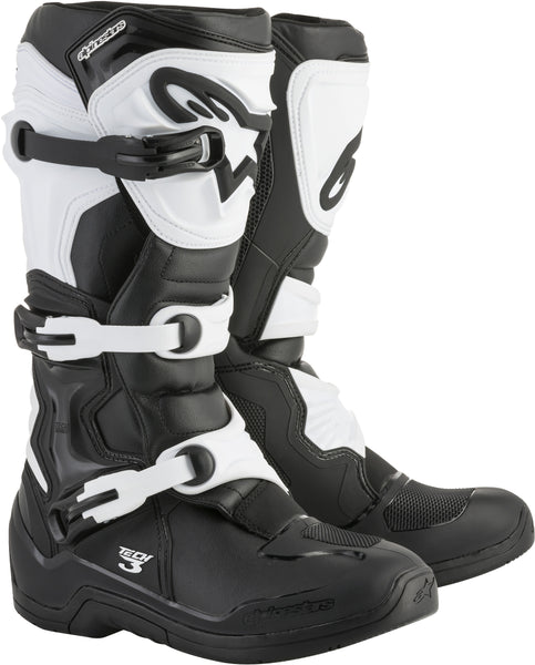 Alpinestars Tech 3 Boots Black/White Size 09 - Part 2013018-12-9