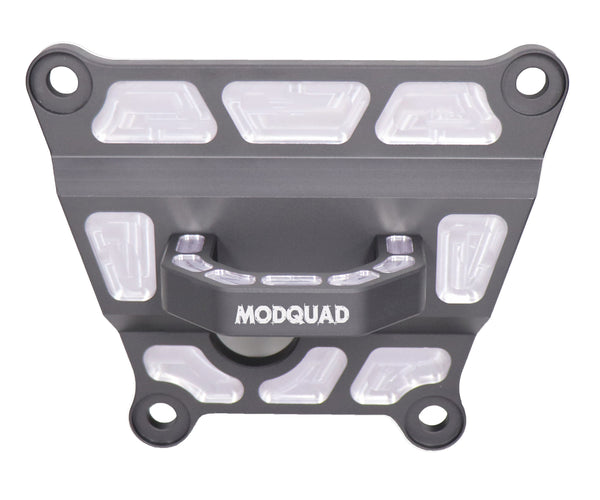 MODQUAD RZR-RDH-XP1KS-G Rear Differential Plate with Hook - Grey Polish