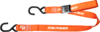 1.5" Tie Down Orange 2/Pk