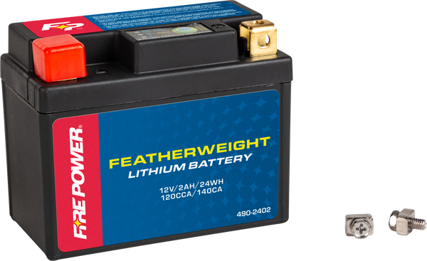 FIRE POWER LFP03-B Featherweight Lithium Battery - 120 CCA 12V/24Wh