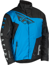FLY RACING Youth Snx Pro Jacket Black/Blue YXS