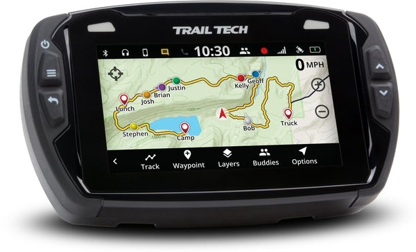 TRAIL TECH Voyager Pro GPS Kit 922-126 - Bluetooth Connected with Pre-Loaded Maps