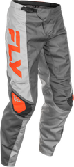 FLY RACING F 16 Pants Grey/Orange Size 32 - Performance and Comfort