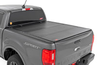 Rough Country | Hard Tri-Fold Flip Up Bed Cover | 5' Bed | Ford Ranger 2WD/4WD (2019-2023) | 49220500