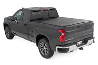 Rough Country | Soft Roll Up Bed Cover  | 6'7" Bed | Chevy/GMC Sierra 1500 (19-26)/Silverado 1500 (19-26)  | 42308650