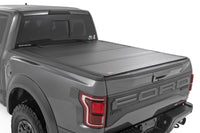 Rough Country | Hard Tri-Fold Flip Up Bed Cover | 5'7" Bed | Ford F-150 (21-26)/F-150 Lightning (22-26) | 49221550