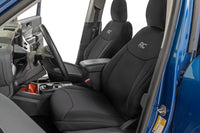 Rough Country | Seat Covers | FR & RR W/O Armrest | Crew Cab | Ford Maverick 2WD/4WD (22-26) | 91066