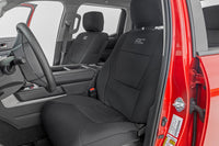 Rough Country | Seat Covers | No Rear Cup Holder | Toyota Tundra 2WD/4WD (2022-2026) | 91054
