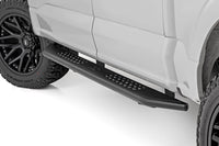 Rough Country | OV2 Running Boards | Side Step Bars | Crew Cab | Ford F-150/Lightning/F-250/F-350 (15-26) | 14011