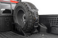 Rough Country | Bed Mount Spare Tire Carrier | Universal | Multiple Makes & Models (Chevy/Dodge/Ford/GMC/Ram) | 99073