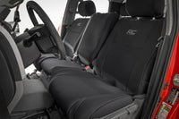 Rough Country | Seat Covers | FR w/ Console Cover and Rear | Toyota Tundra 2WD/4WD (07-13) | 91061