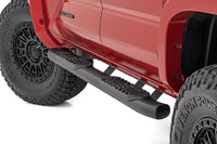 Rough Country | Oval Nerf Step | Double Cab | Black | Toyota Tacoma 2WD/4WD (2024-2026) | 21017