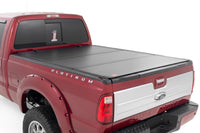 Rough Country | Hard Tri-Fold Flip Up Bed Cover | 6'10" Bed | Ford F-250/F-350 Super Duty (99-16) | 49214651