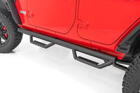 Rough Country | Nerf Steps | Wheel to Wheel | 4 Door | Jeep Wrangler Unlimited 2WD/4WD (07-18) | 90764B