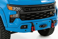 Rough Country | Front FXS Bumper | 12000S | GLT Glacier Blue | Chevy Silverado 1500 (23-26) | 13007-GLT