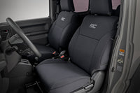 Rough Country | Seat Covers | Front & Rear | Suzuki Jimny (2-Door) (2018-2025) | 91072