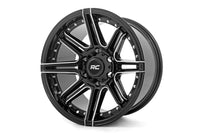 Rough Country | Rough Country 88 Series Wheel | One-Piece | Gloss Black | 17x9 | 6x5.5 | +0mm | 88170012