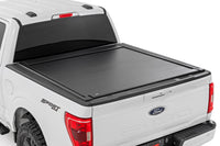 Rough Country | Manual Retractable Bed Cover | 5'7" Bed | Ford F-150 (15-26)/F-150 Lightning (22-26) | 53509550