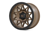 Rough Country | Rough Country 78 Series Wheel | Simulated Beadlock | Bronze/Black | 18x9 | 5x5.5 | -12mm | 78181214