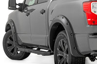 Rough Country | Pocket Fender Flares | KAD Gun Metal | Nissan Titan 2WD/4WD (2017-2024) | F-N101705A-KAD