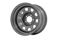Rough Country | Steel Wheel | Gray | 17x9 | 5x5 | 3.30 Bore | -12 | RC51-7873G