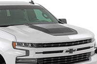 Rough Country | Hood Scoop | GB8 Mosaic Black | Chevy Silverado 1500 2WD/4WD (2019-2026) | HS10010-GB8