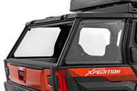 Rough Country | Bed Side Rear Windows | Scratch Resistant | Polaris XPEDITION ADV 5  | 93196