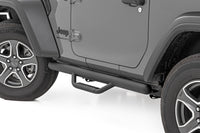 Rough Country | Nerf Steps | Full Length | 2 Door | Jeep Wrangler JL 4WD (2018-2026) | RCJ1846B