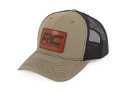 Rough Country | Rough Country Hat | Black Mesh | Rough Country Patch | Brown/Leather - Richardson 112 | 84119